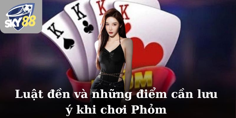 Luật đền và những điểm cần lưu ý khi chơi Phỏm