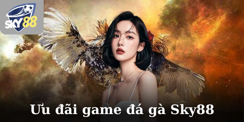 Ưu đãi game đá gà Sky88